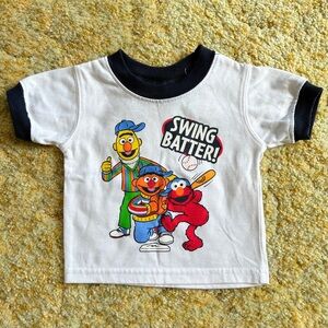 Sesame Street Baseball Baby T-Shirt